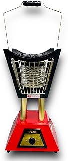 مدفاة كهربائية على شكل مبخرة بطراز عربي ذات نطاق تسخين بزاوية 360 درجة/ 50-60 هرتز/ 220-240 فولت/ 2400 واط من جي سي في، أحمر (GVCHT-1405)