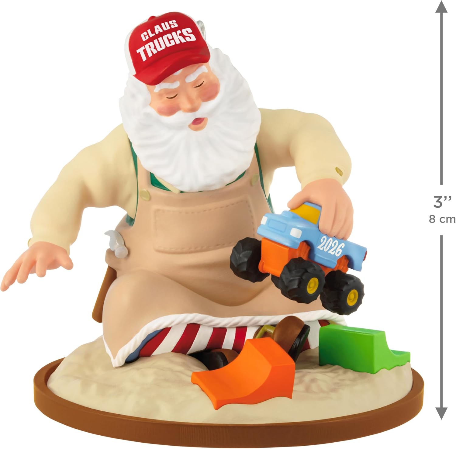Hallmark Keepsake Christmas Ornament (Toymaker Santa 2026) image 4