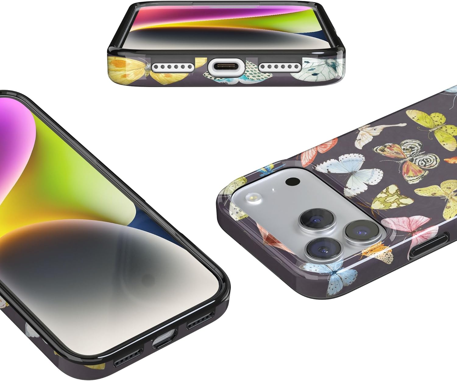 Casely iPhone 17 Pro Max Case | Midnight Monarch | Jenna Palek x Casely | Compatible with MagSafe | Classic Ultra Thin Design
