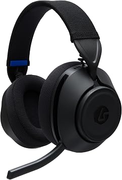 PowerA LucidSound LS500P Wireless Gaming Headset for PlayStation - Black | , Works with PS5, PS4 and Mobile, Bluetooth compatible, designed for comfort, 50 mm drivers