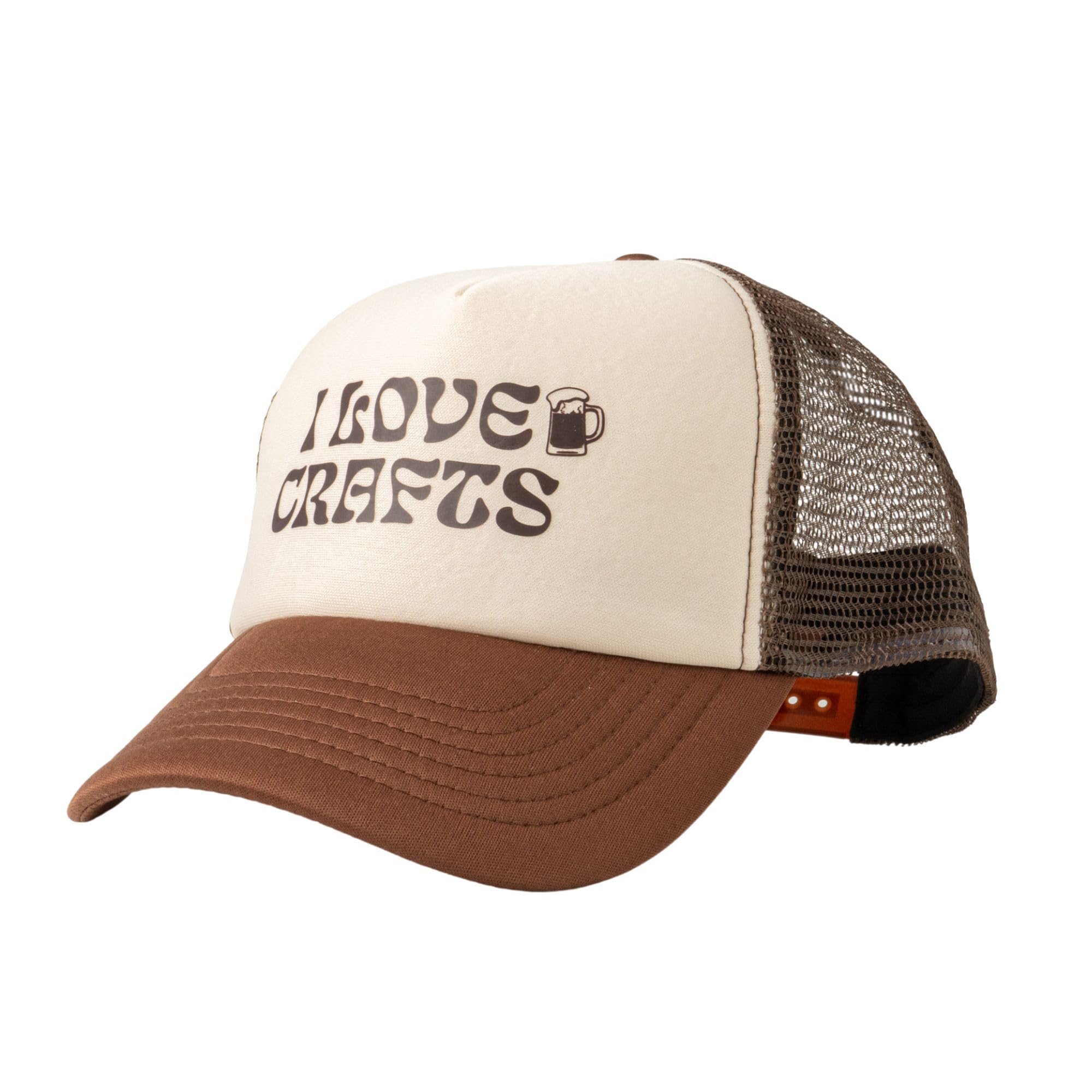 PACIFIC BRIM Women's and Men's Adjustable Cap Mesh Side Panels Trucker Hat