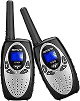 Vista 9 de Retevis RT628 Walkie Talkies para niños, Walky Talky, bloqueo de teclas, voz cristalina VOX, fácil de usar, regalos de Navidad para niños y niñas
