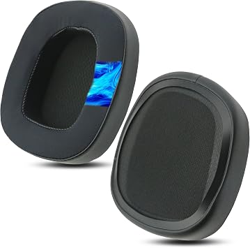 Headphone Replacement Ear Pads Cushions Headset Earpads Compatible with Logitech G930 G933 G933S G935 G633 G633S G635 G533 G430 G431 G432 G433 G332 G230 G231 G233 G35 Headphones