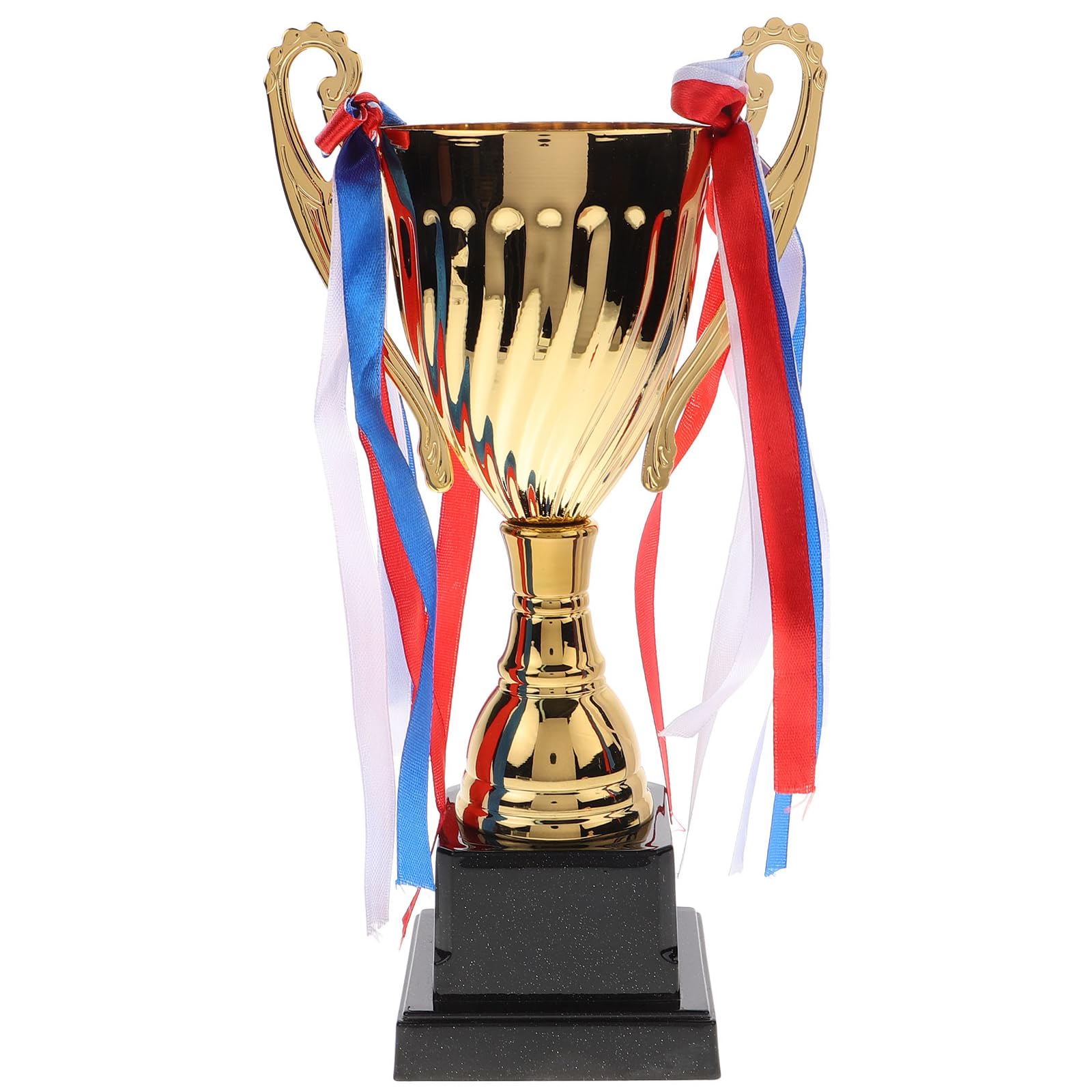 SHINEOFI Copa de Trofeo, Trofeo Grande Dorado de 38 Cm. para Deportes, Competiciones, Torneos, Regalos de Fiesta, Ganadores de Premios Y Recompensas de Juegos.