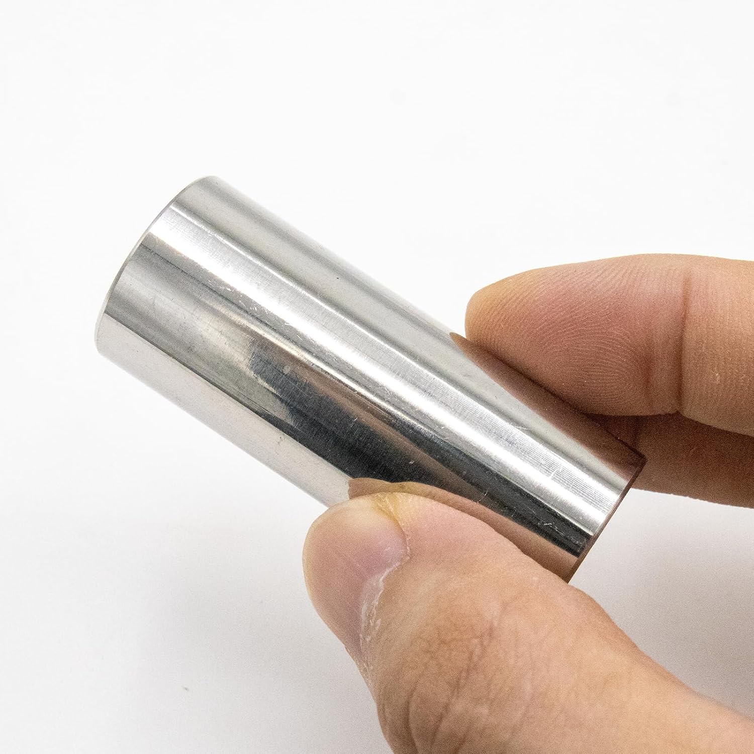 CashBeat 2-Piece Glass and Steel Guitar Slide Set for Guitar and Bass