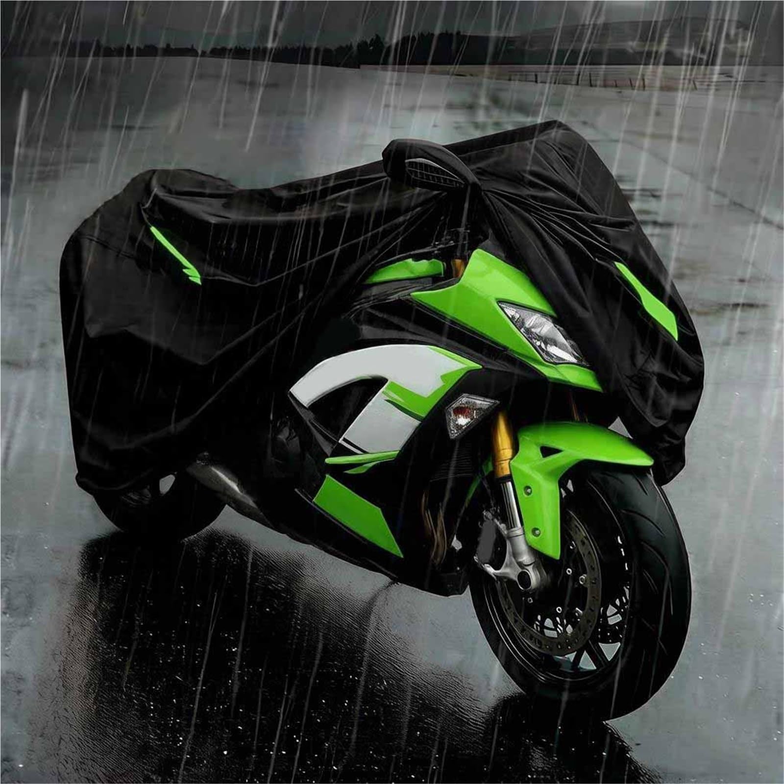Housse De Protection Imperméable pour Moto Scooter pour Buell XB9 R XB12 XT XB9S XB12S XB12Scg Ulysses 1125CR 1125R Contre La Pluie