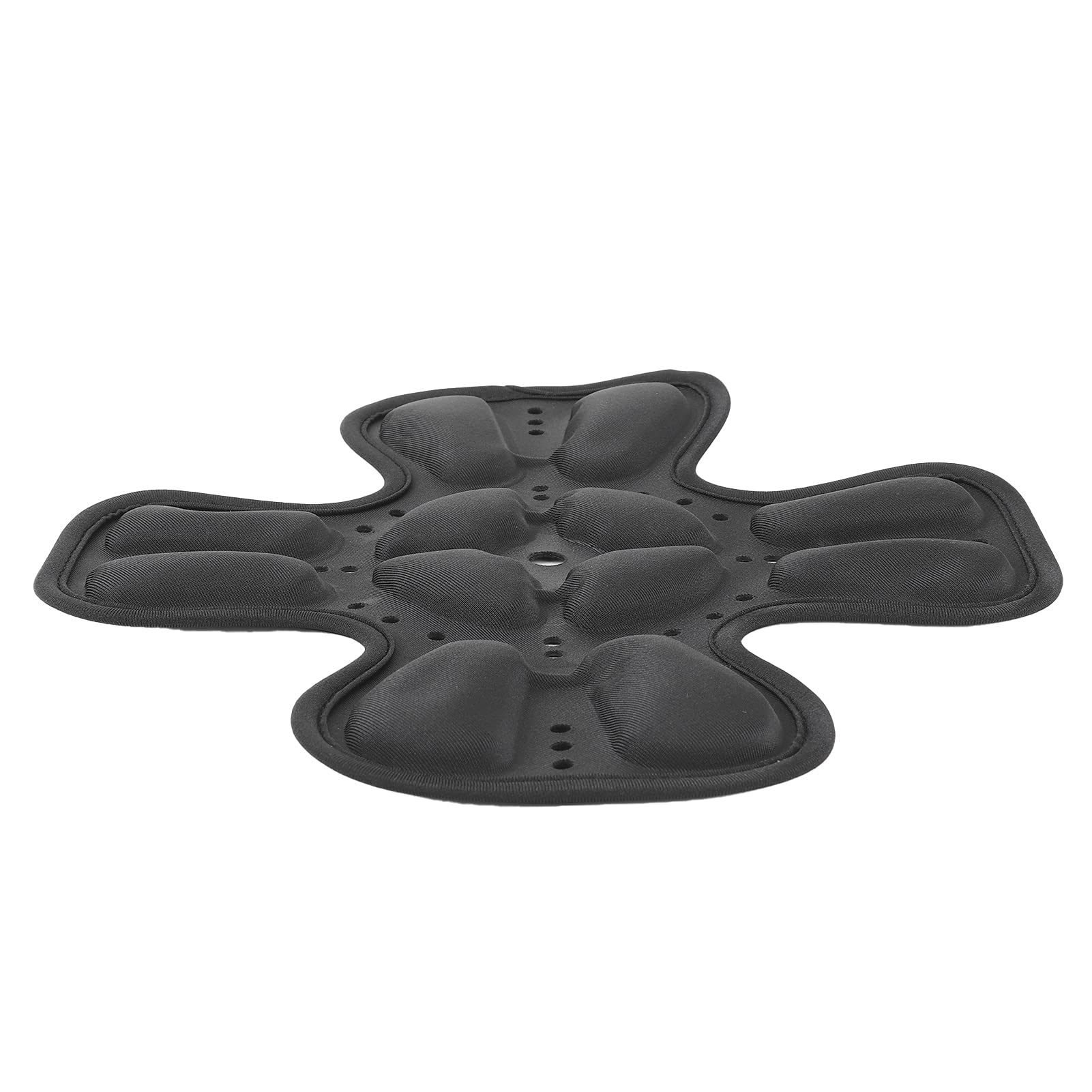 Imbottitura Universale per Casco, Protezione Testa 360°, Assorbimento Urti, Tasca Aria 3D, Nero, Adatta a Tutti i Caschi, Motociclismo