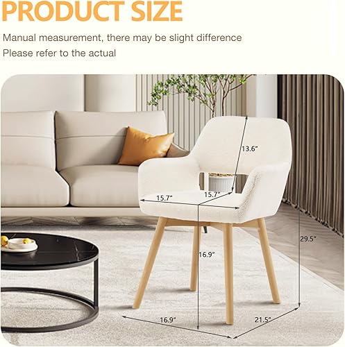 Miniatura 119 de Juego de 2, 4 y 6 sillas modernas, cómodas, decorativas, tapizadas en tela para cocina, comedor, sala, dormitorios, sala de espera, de escritorio