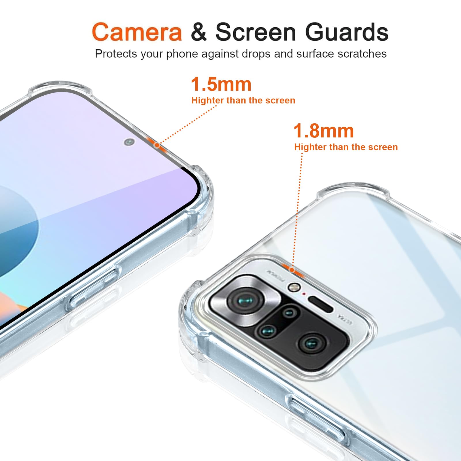 Coque Xiaomi Redmi Note 14 Pro 5G Avec Cordon - Transparente Anti-jaunissement, Antichoc - Collier Réglable Amovible