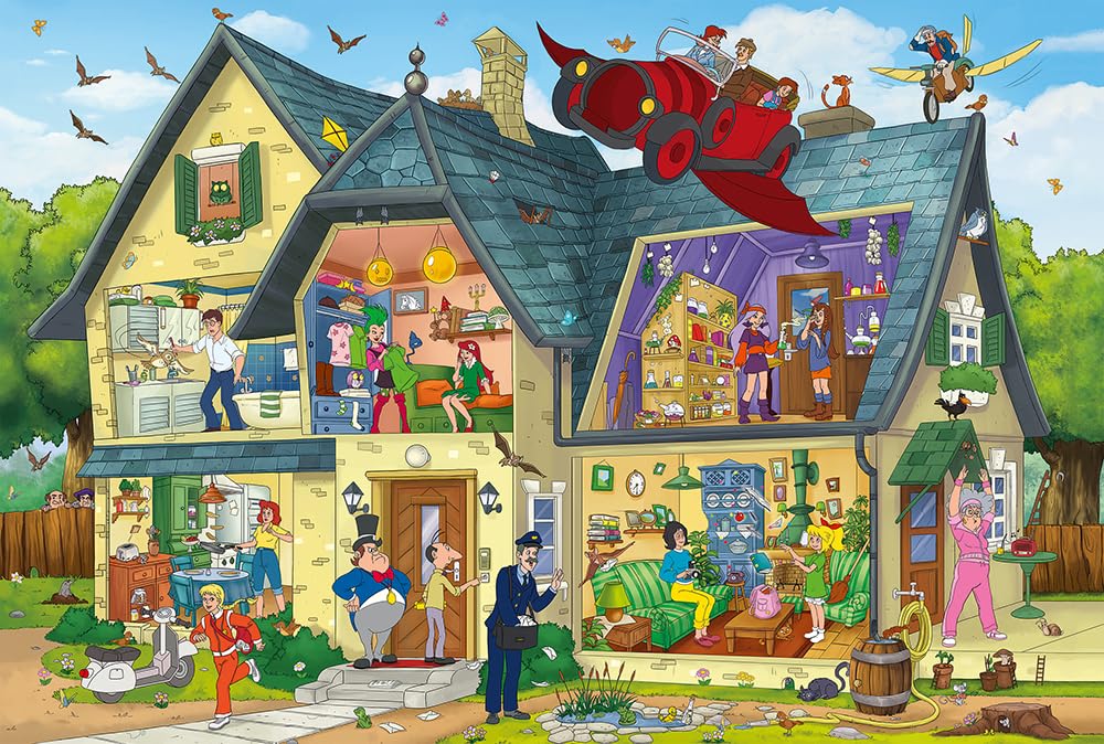 Schmidt Spiele 56151 "Bibi Blocksberg - At Blockbergs is something going on Puzzle (100-Piece)