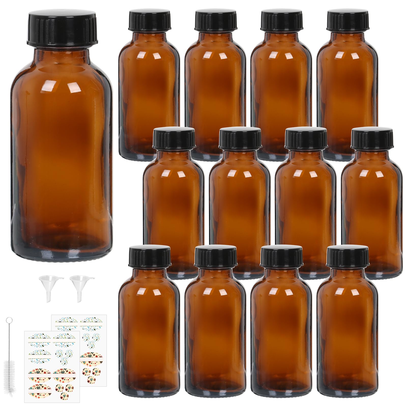 STARSIDE 4oz Amber Bottles