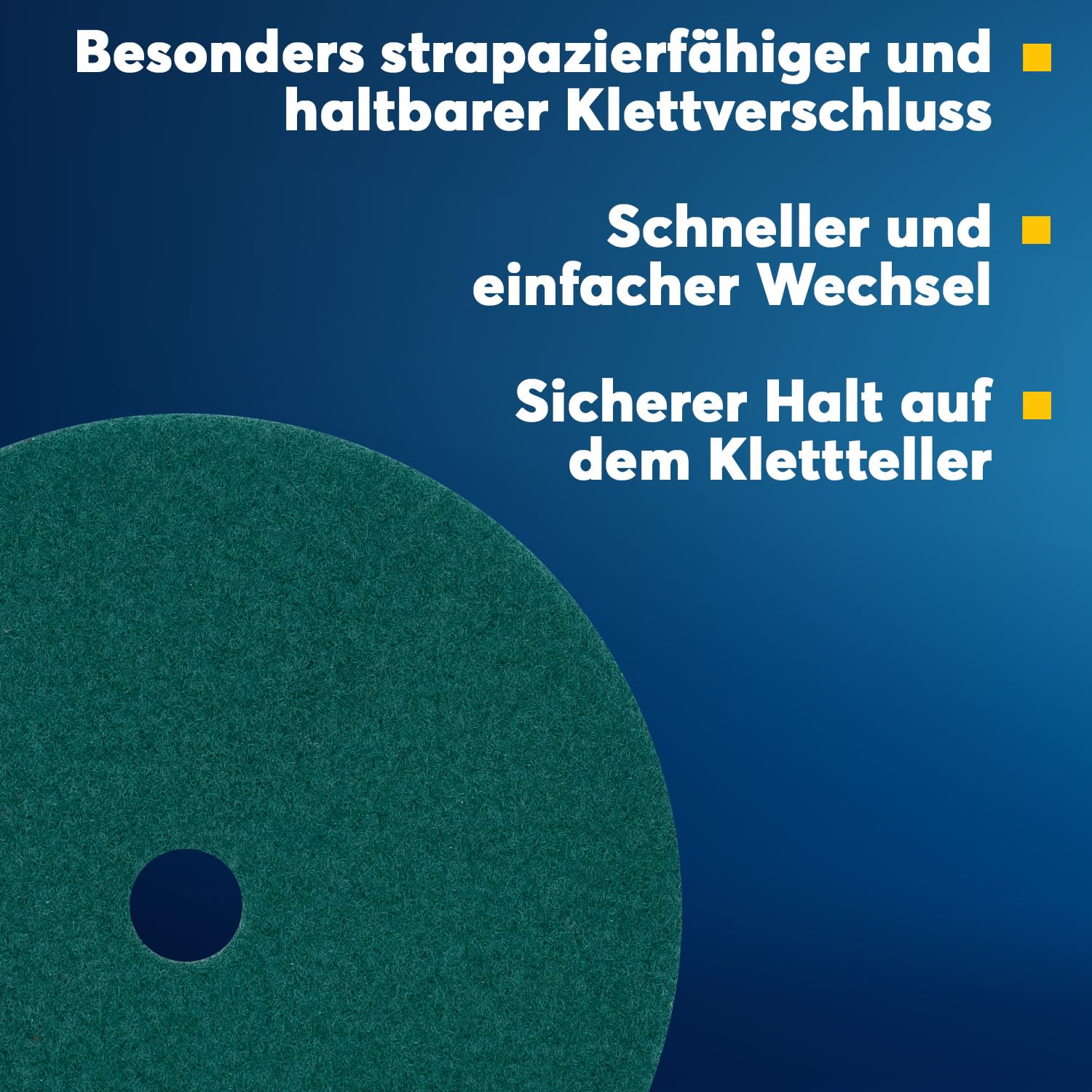 Professionele diamantslijppad Dia-Dry, 125 mm, klittenbandhouder
