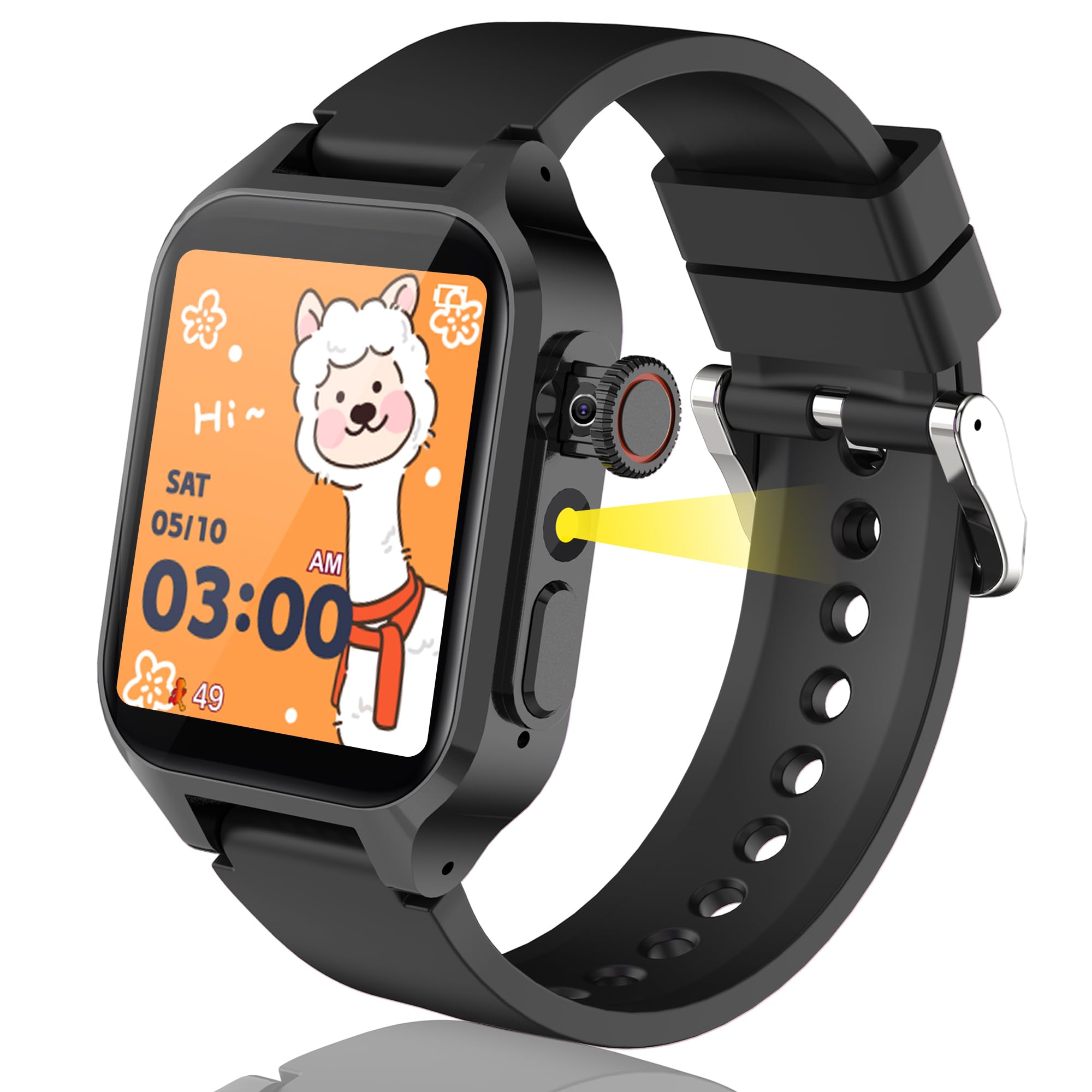 32 Giochi Smartwatch Bambini,smartwatch bambina con 22 Sfondi animati, Fotocamera,3 Modalità Sportive,Sveglia, Audiobook,Imparare la carta, Musica,Contapassi,registratore, Regali per ragazze e ragazzi