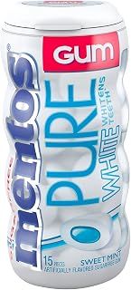 Gum Pocket Bottle, Pure White Sweet Mint, Non Melting, 1.06 oz