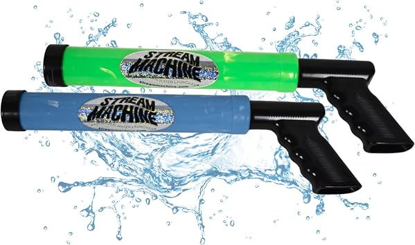 Stream Machine TL-600 Pack of 2, Single Barrel Long Range Water Launcher