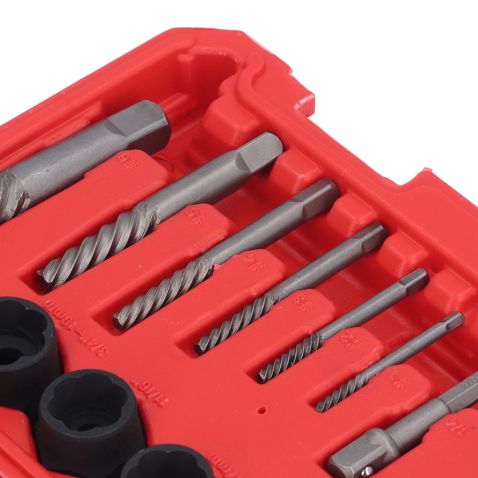 Jeu de Dévisseuses et Extracteurs de Vis, 26 Pièces, Kit Durable