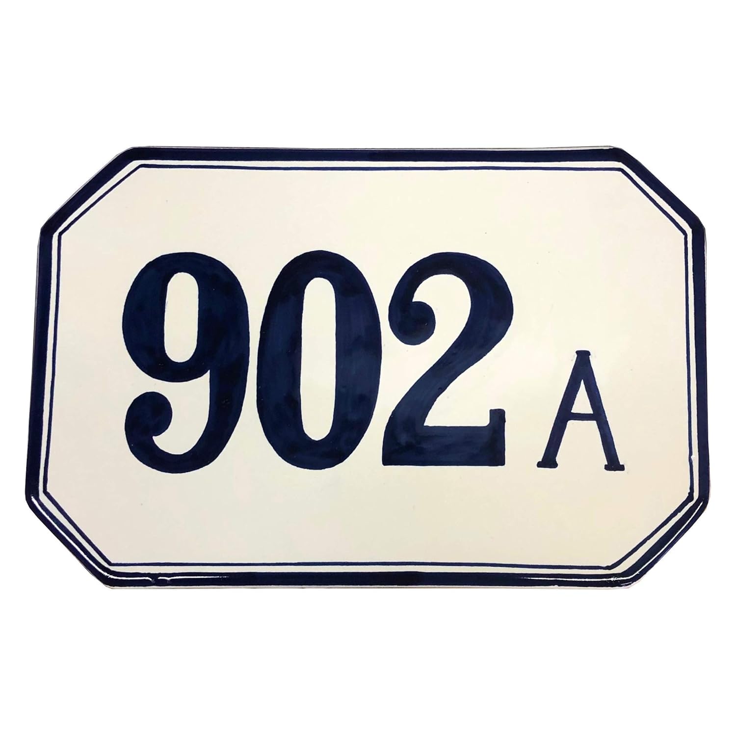 CERAMICHE D'ARTE PARRINI - Italian Ceramic Art Pottery Tile Custom House Number Civic Address Plaques Hand Painted Made in ITALY Tuscan