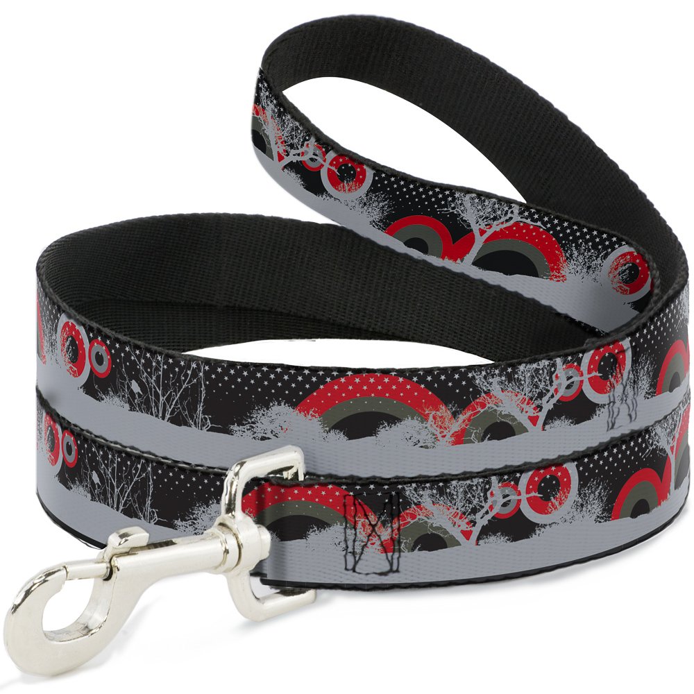 Laisse pour chien Starry Forest grand chien sangle large 3,8 cm accessoire canin