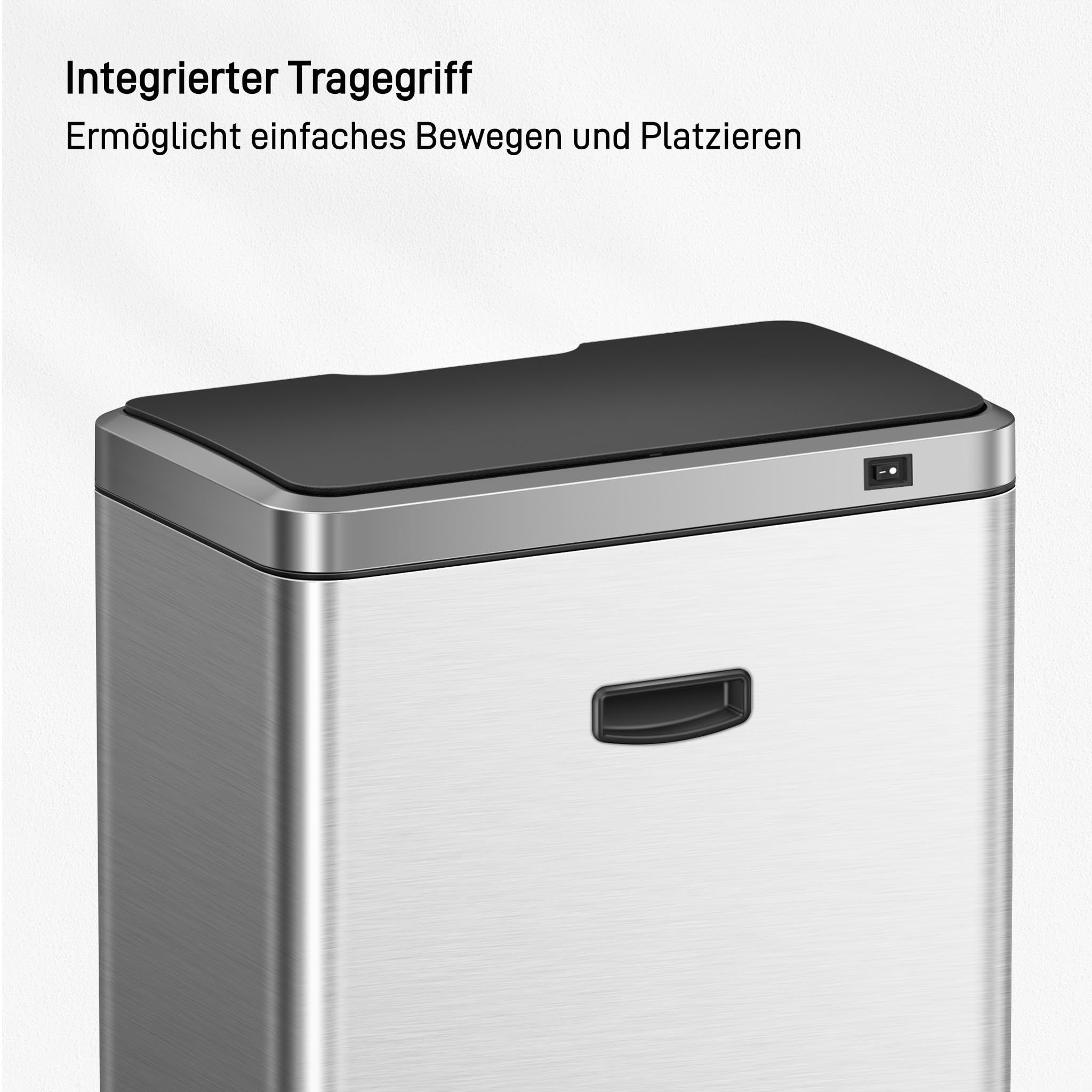 Eko Sensor Mülleimer 2 Fächer 30L – Bild 7