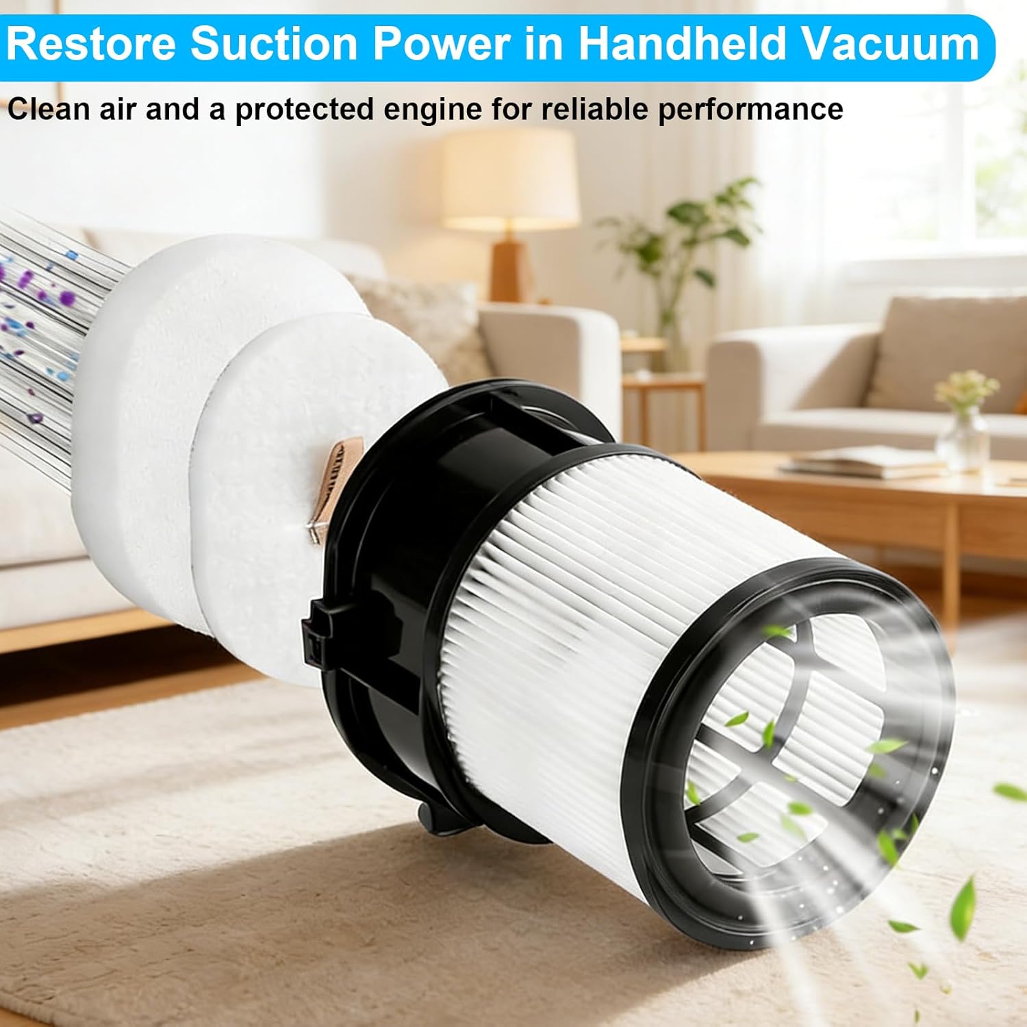 IP3251UKT Filter for Shark PowerDetect Clean & Empty Vacuum