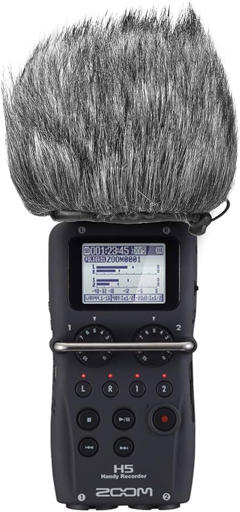 ZOOM H5 ハンディレコーダー　ケース、ウィンドスクリーンなど付属品付き 714acYh2rnL._AC_UF894,