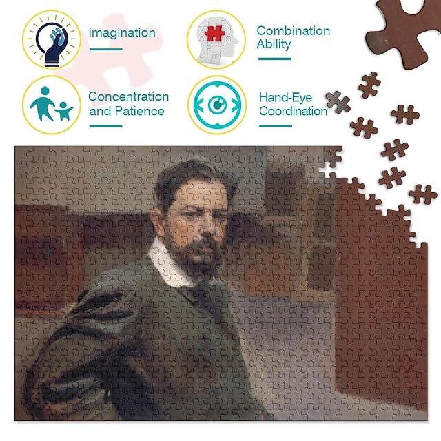 Foto 3 de 7 de Joaquín Sorolla Y Bastida Puzzle De Madera 1000 Piezas, Arte Rompecabezas Impossible