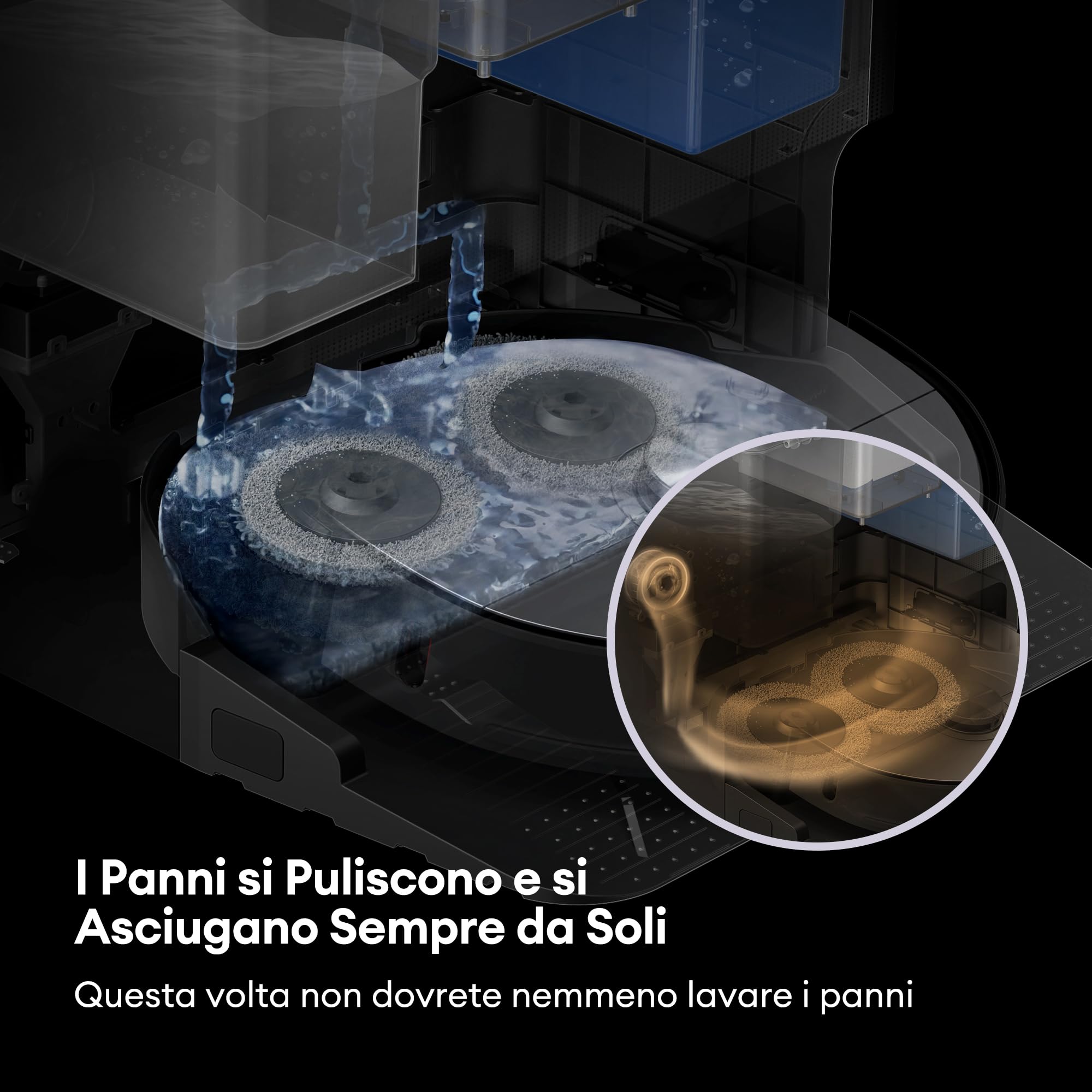 Kit Ricambi Per Robot Aspirapolvere Ultenic MC1 - 21 Pezzi: Spazzole, Filtri, Panni, Sacchetti Polvere
