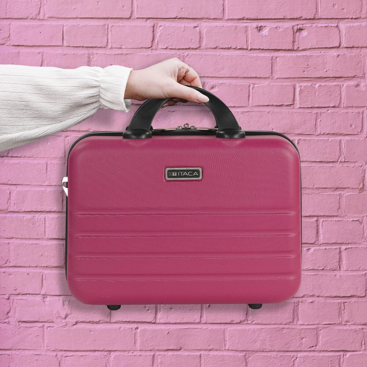 Beauty Case da Viaggio Donna e Uomo Abs - Valigia Portare a Mano Beauty Ca