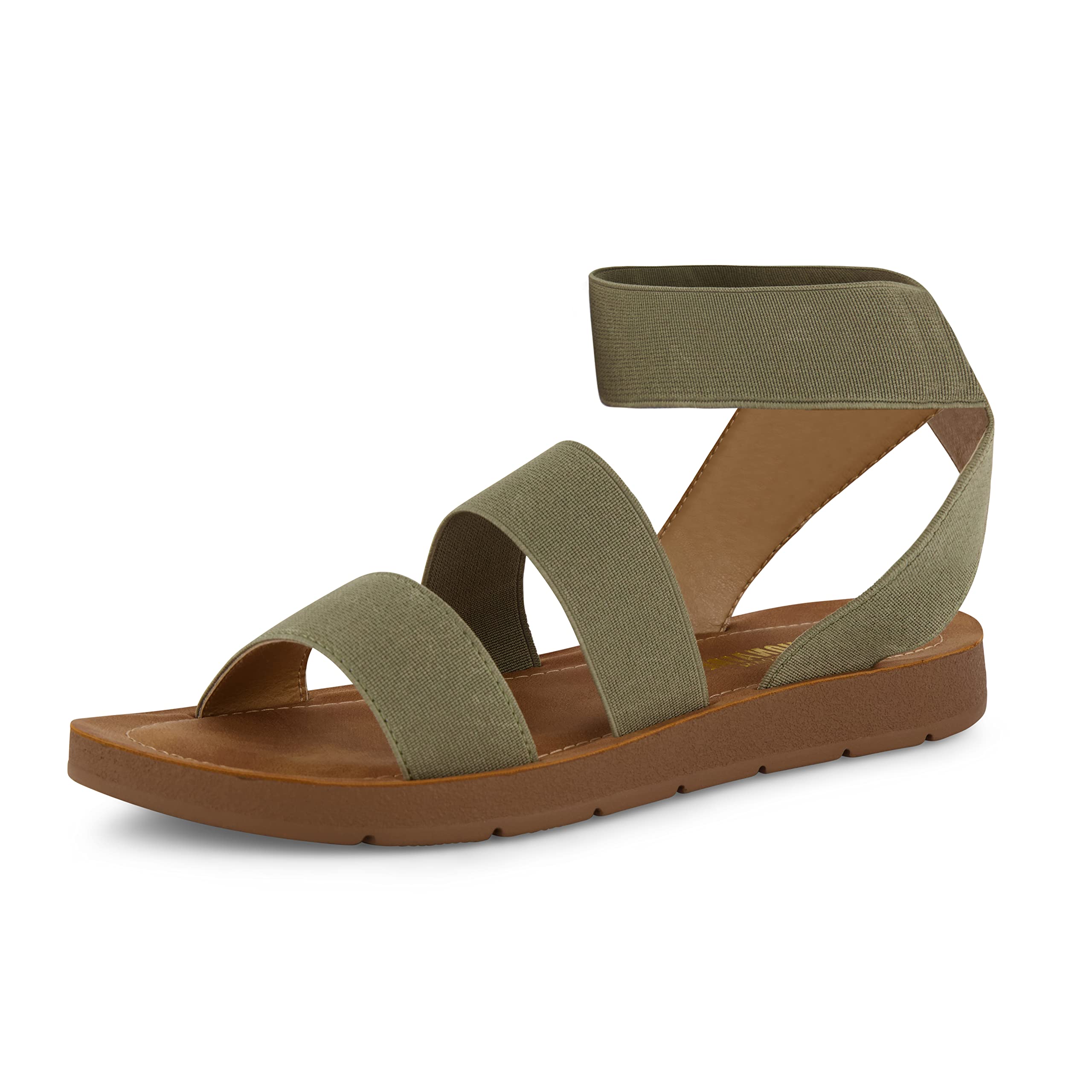 CUSHIONAIRE Women's Indego Stretch Sandal