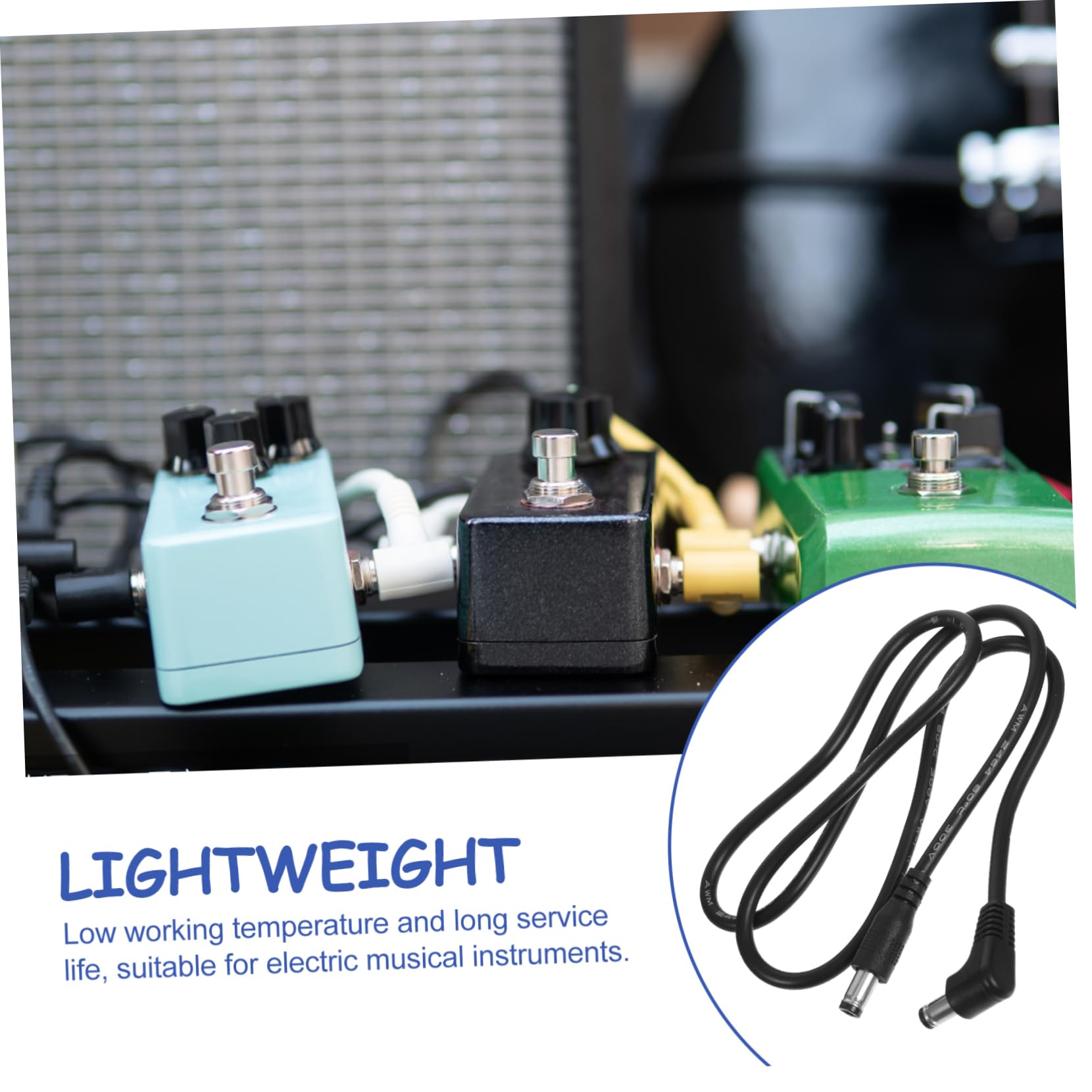 Amazon | LIFKOME エフェクターdcコード ギターエフェクターケーブル