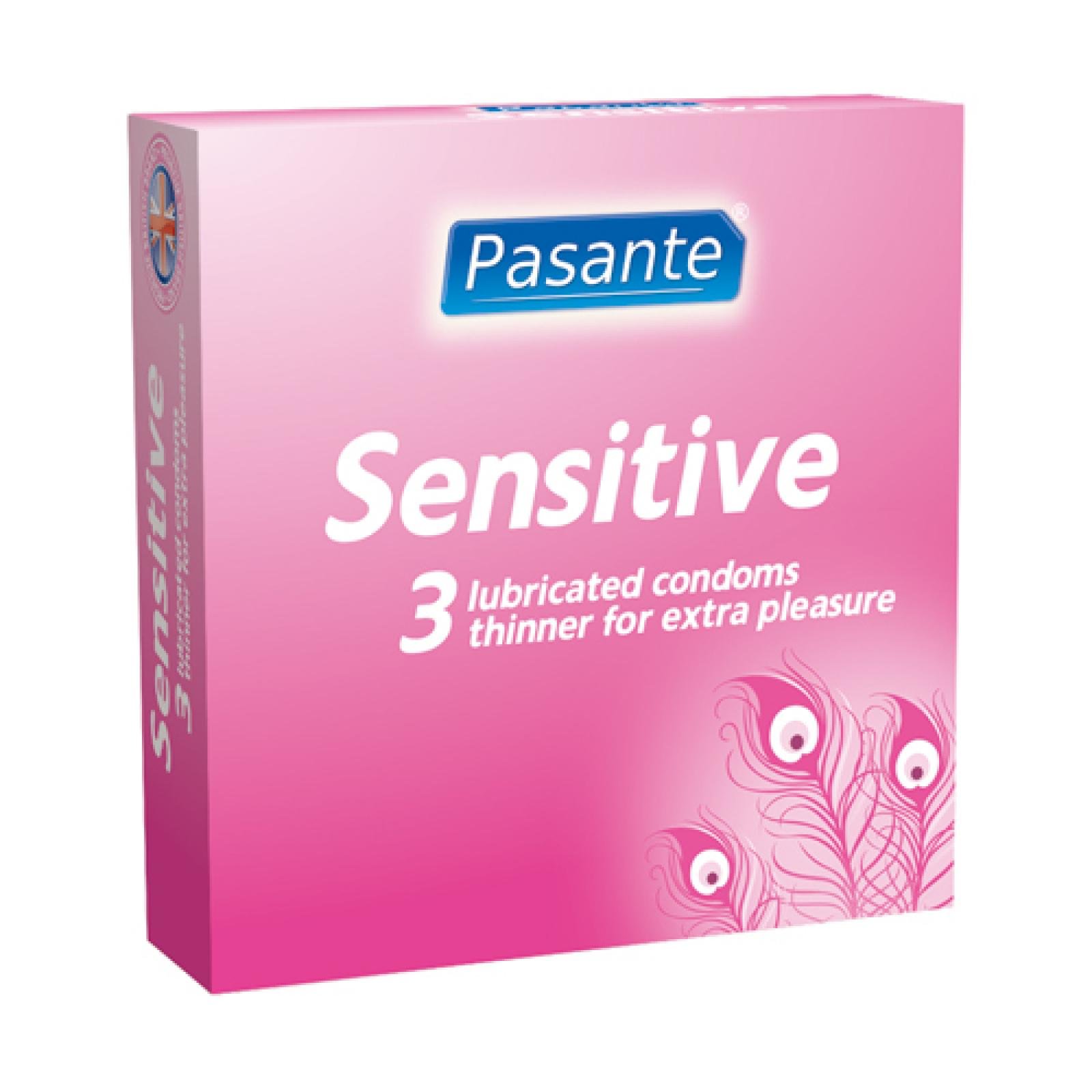 PasanteThin Sensitive Condoms 3 Pieces