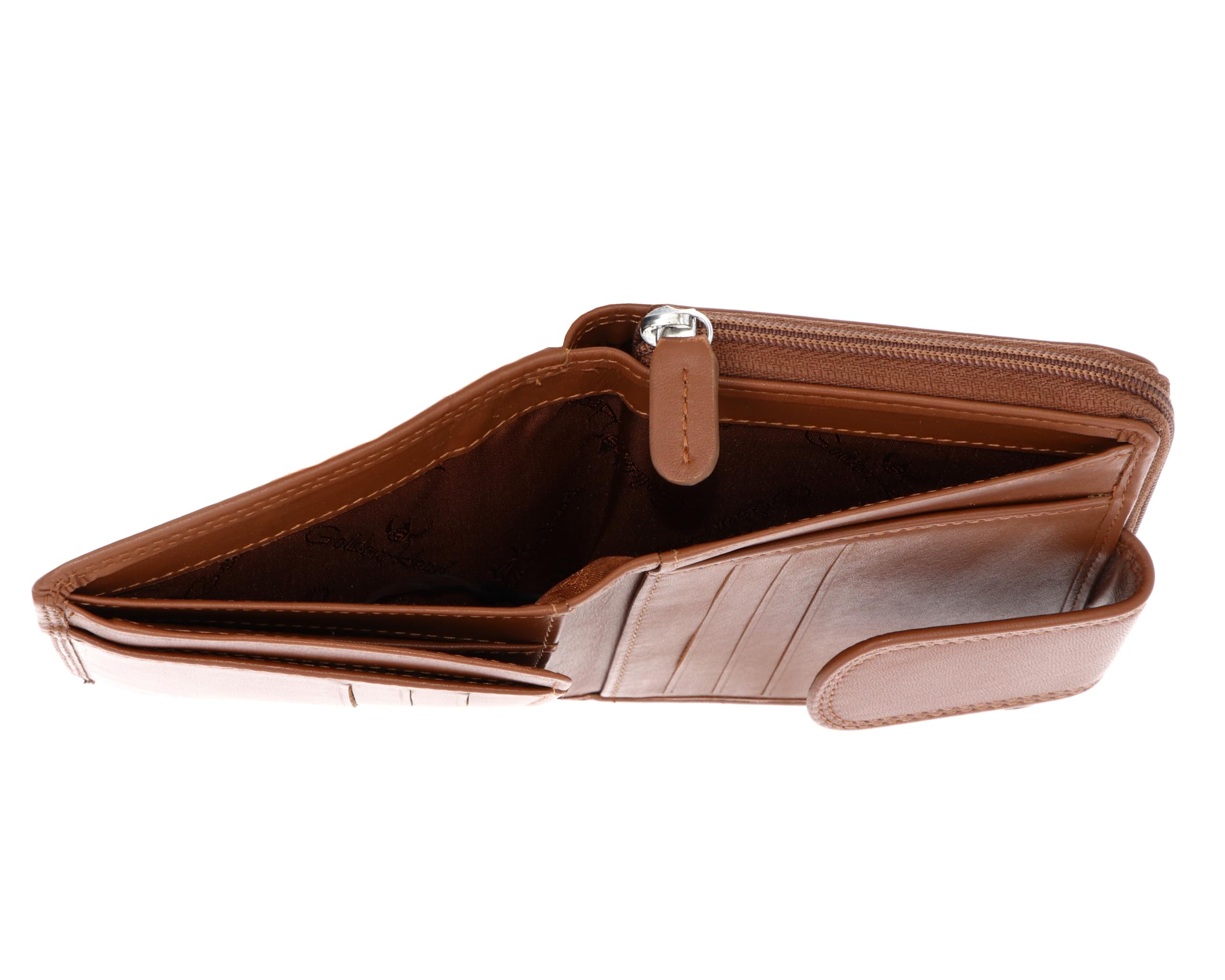 Golden Head Cuero Monedero Polo RFID Protect RV-Börse 3331 Cognac marrón