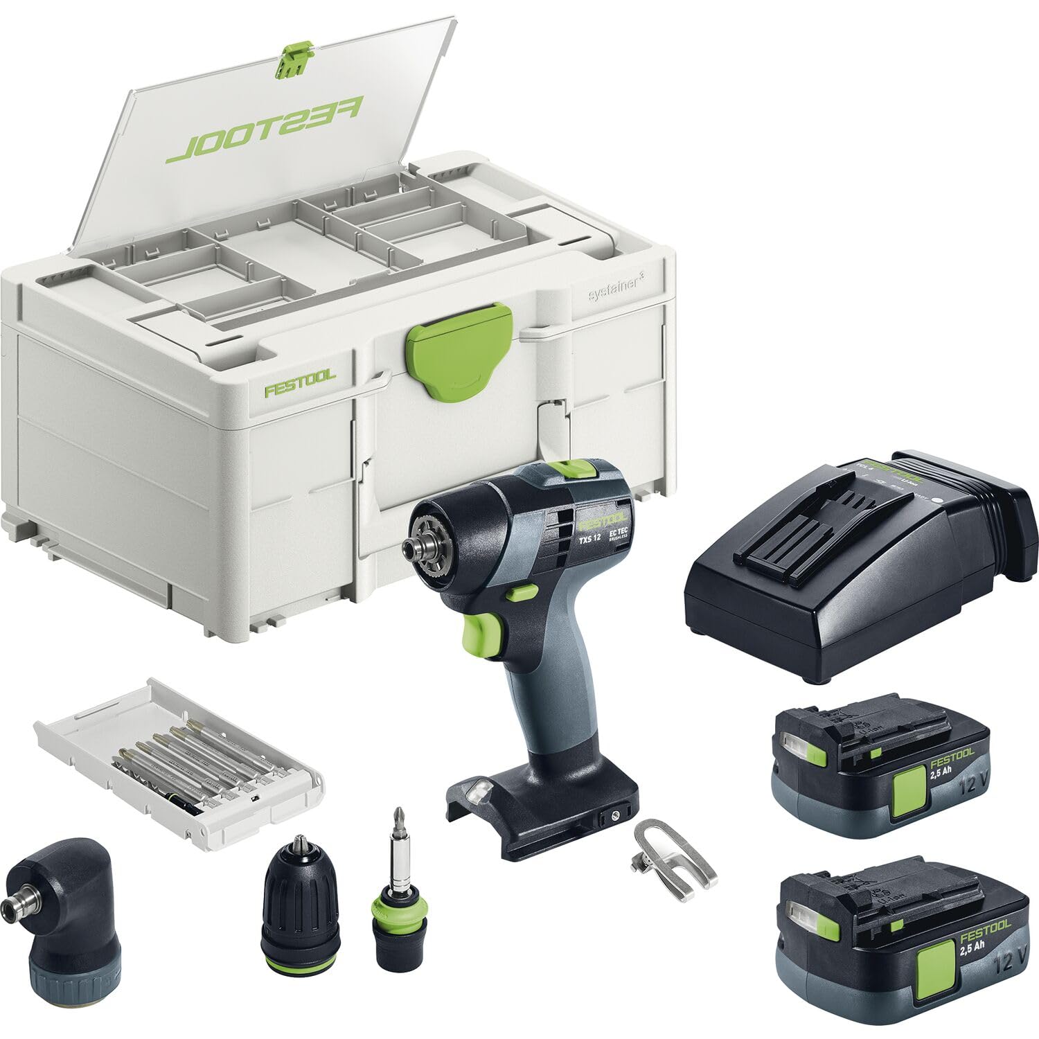 Festool Trapano avvitatore a batteria TXS 12 2,5-Set