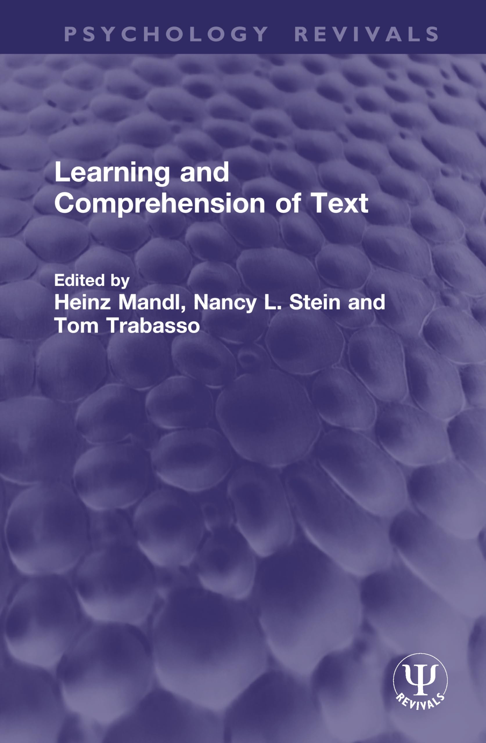 Learning and Comprehension of Text (Psychology Revivals)