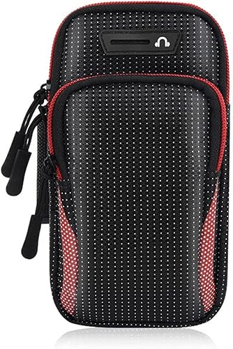 Vista 5 de Brazalete para teléfono para correr, universal, impermeable, deportivo, para gimnasio al aire libre, para correr, brazo, bolsa móvil, soporte