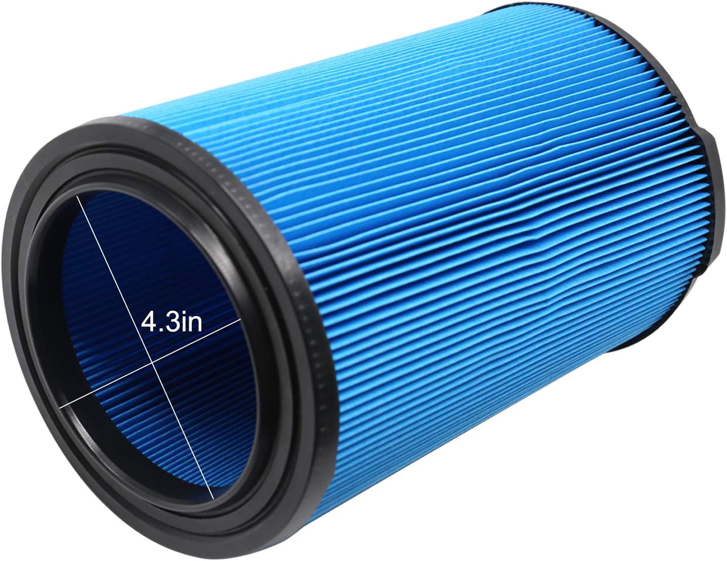 GIBTOOL VF5000 3-Layer Pleated Paper Vacuum Filter for Rigid Vac 6-20 Gallon Wet Dry Vacuums WD1450 WD0970 WD1270 WD09700 WD06700 WD1680 WD1851 RV2400A : Tools & Home Improvement