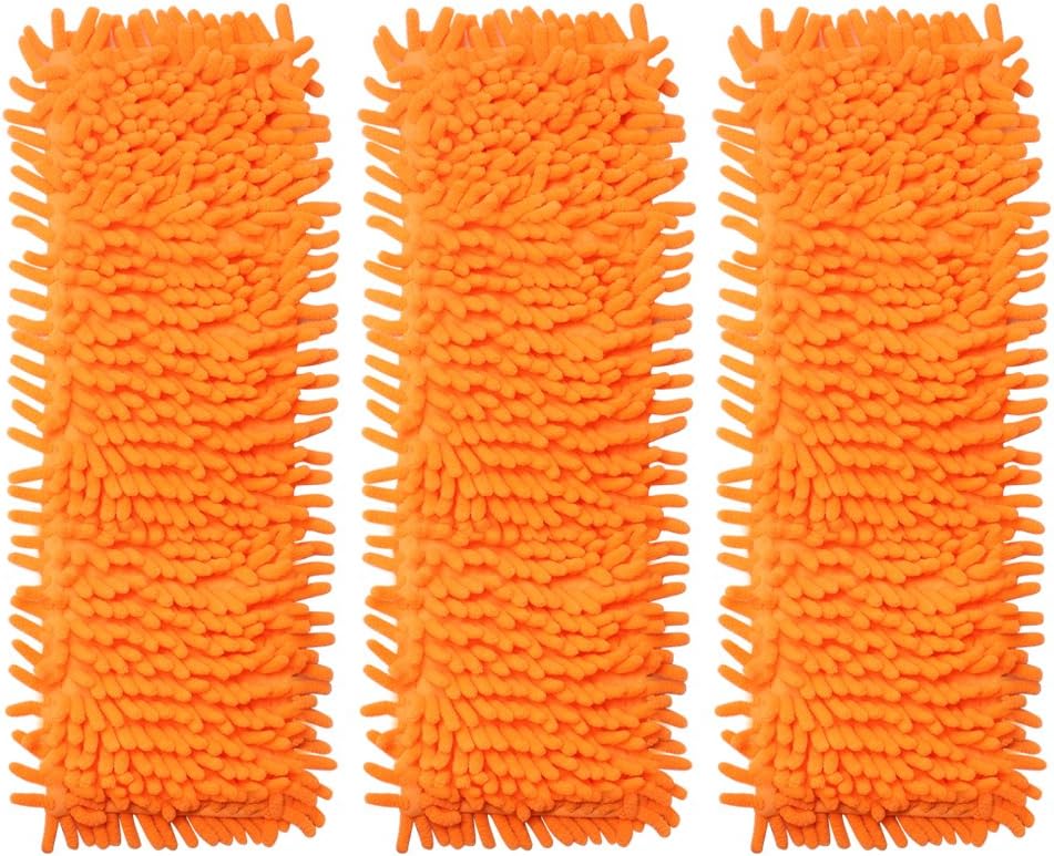 Addis Microfibre Flat Mop Replacement Refill Head Blue, Grey, 15.5 x 27