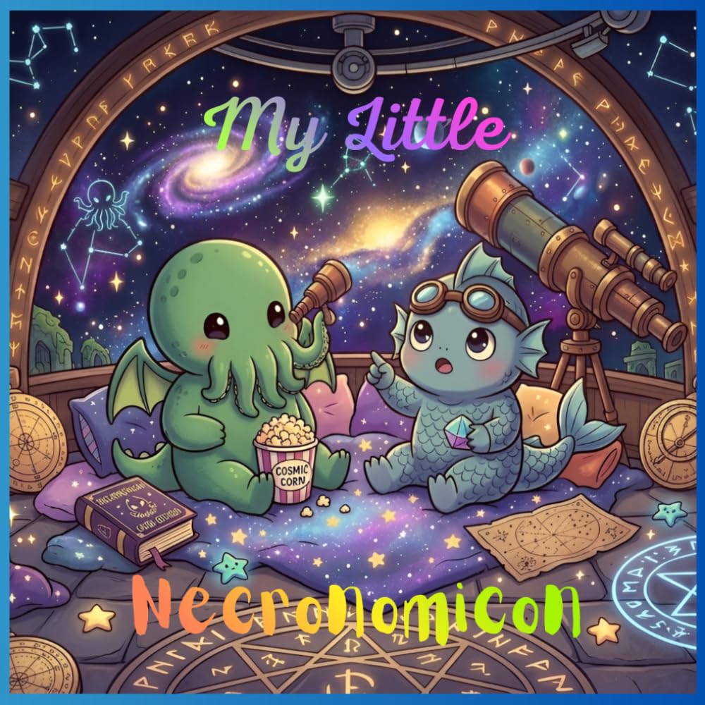 My Little Necronomicon: Ancient Creatures, Impossible Worlds, and Galactic Mysteries to Color | Creative Fun for All Ages