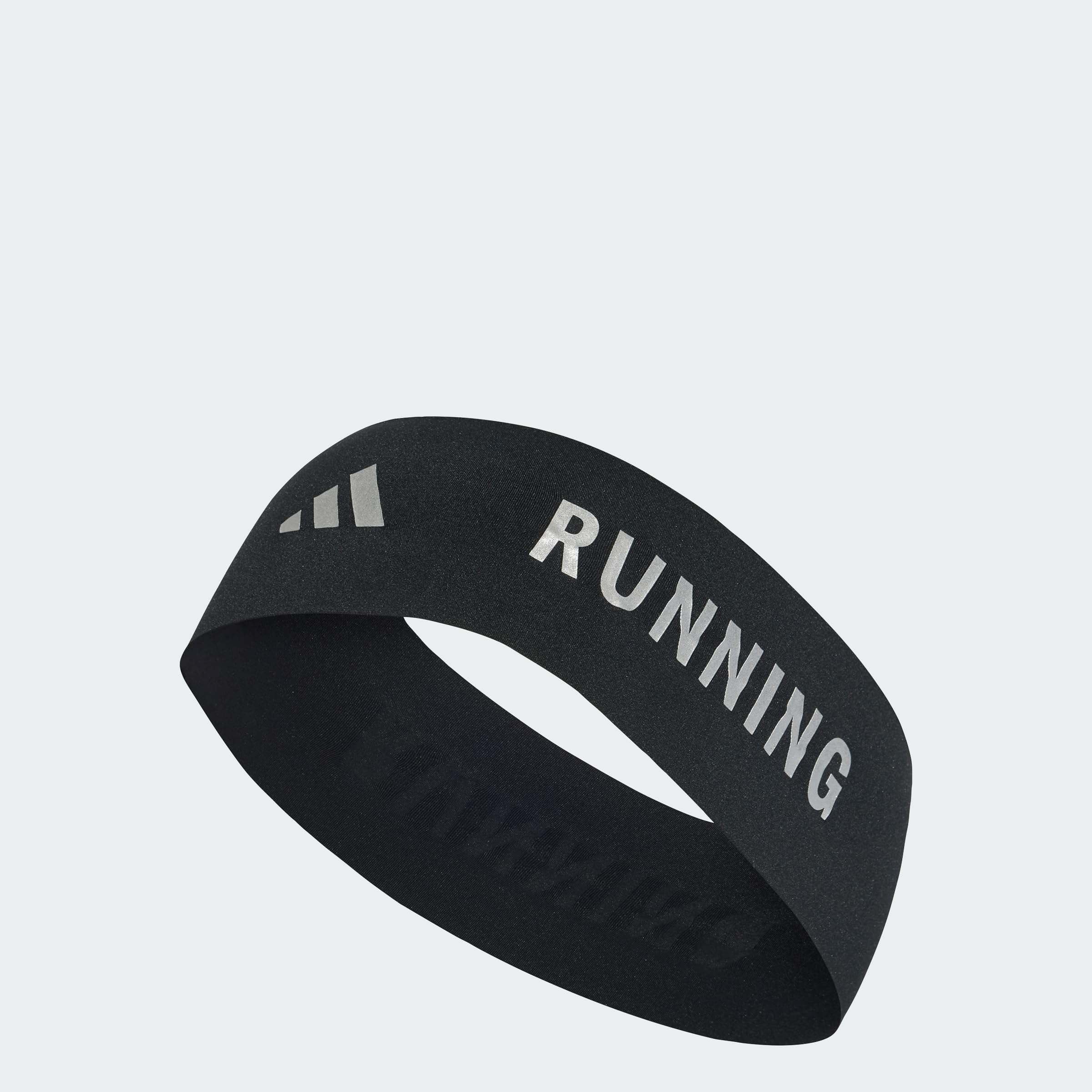 adidas uniseks-volwassene RUNNING CLIMACOOL HEADBAND, Black/Reflective Silver, L