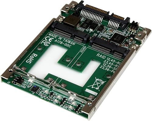 StarTech. com Adaptador de disco duro SATA a IDE de 2,5 o 3,5 pulgadas para acoplamiento de disco duro (SAT2IDEADP), Verde