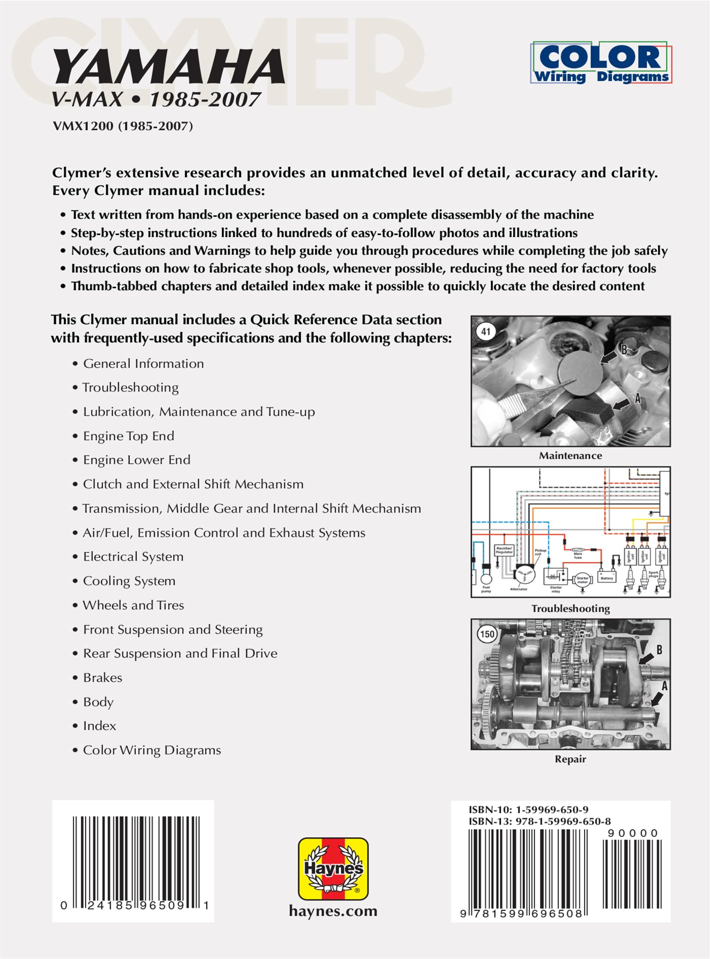 Amazon.com: Yamaha V-Max Motorcycle (1985-2007) Service Repair