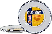 Vista 6 de Golden Rabbit Platos sándwich esmaltados, 8.5 pulgadas, productos frescos, juego de 4