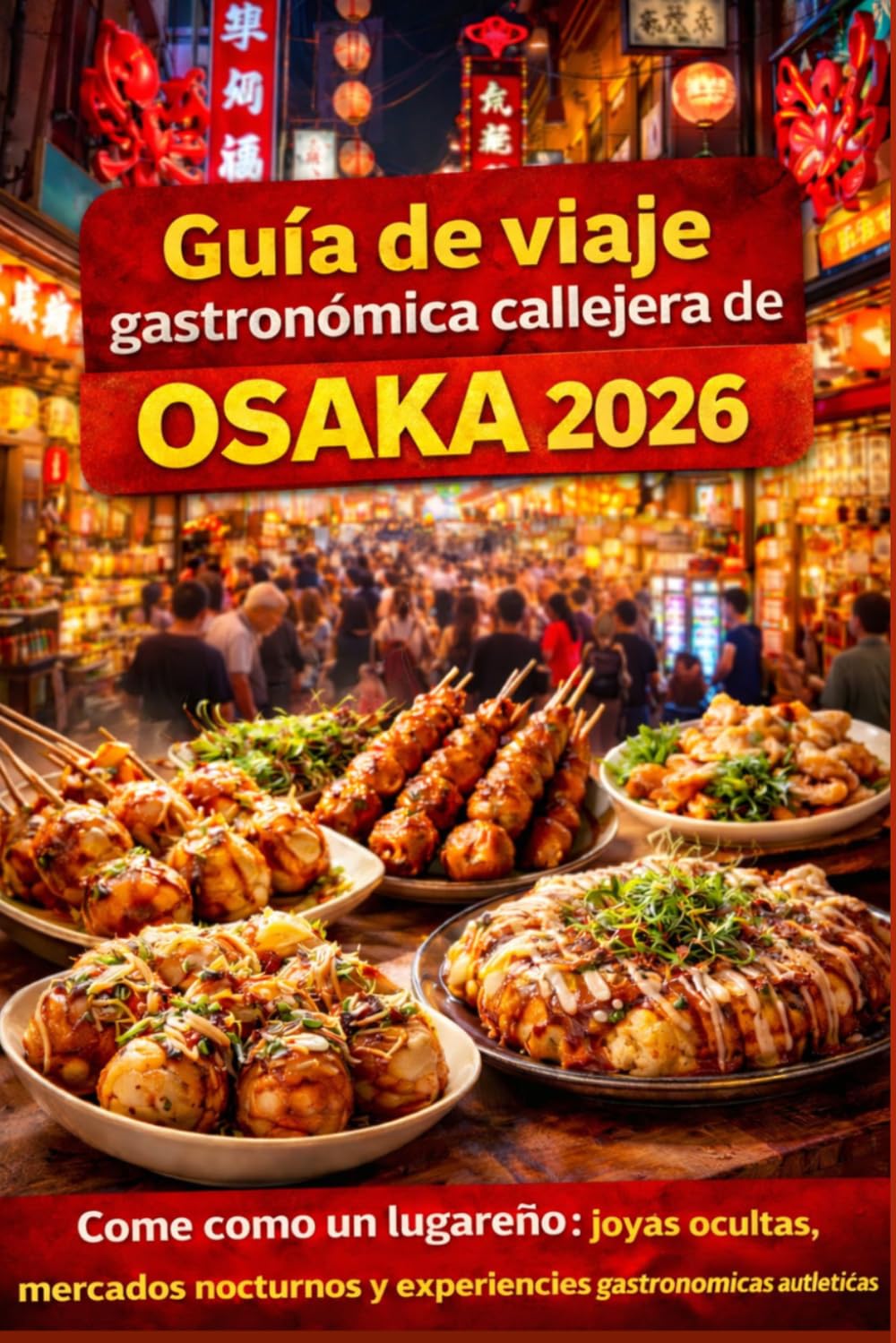 Guía De Viaje De Comida Callejera De Osaka 2026: Come como un local: Joyas ocultas, bocados emblemáticos, mercados nocturnos y aventuras gastronómicas ... Japón (Eat like a Local Travel Guide Series)
