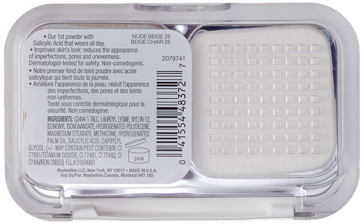 Maybelline New York Super Stay Better Skin Powder, Nude Beige, 0.32 oz.