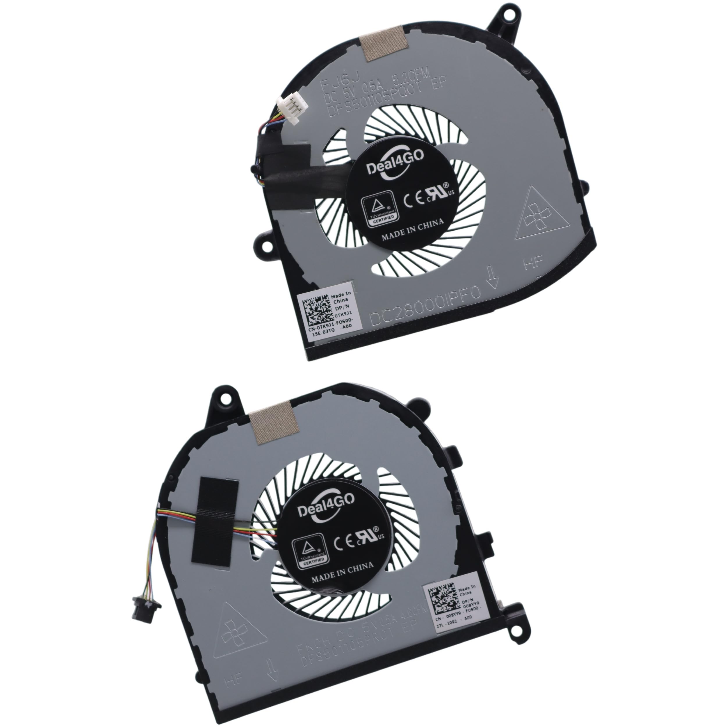Ventilateur GPU Dell Precision 5540 XPS 9560 de haute précision interne - 6