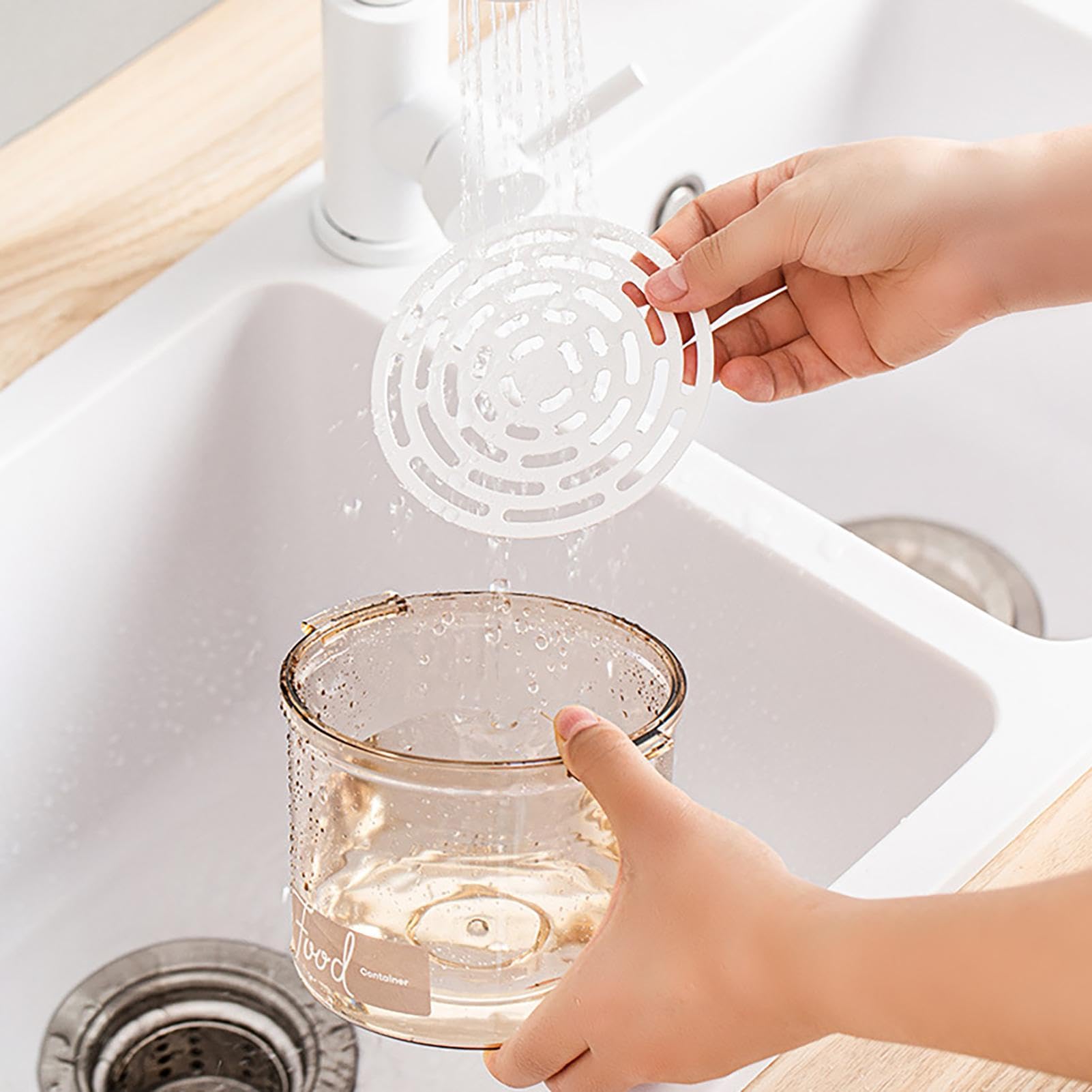 Nutrifresh to Go - Plastic voedselopslagcontainer met vacuüm luchtdichte afdichting - 3.5L