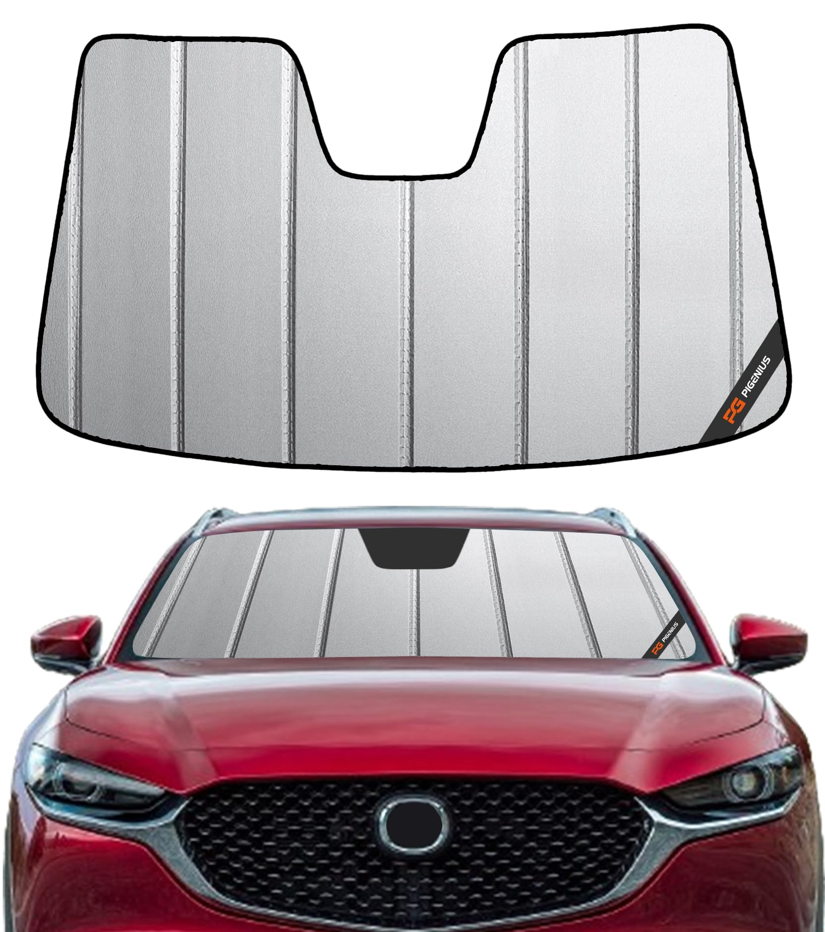 Amazon.com: Pigenius Windshield Sun Shade for Mazda CX-30 2020