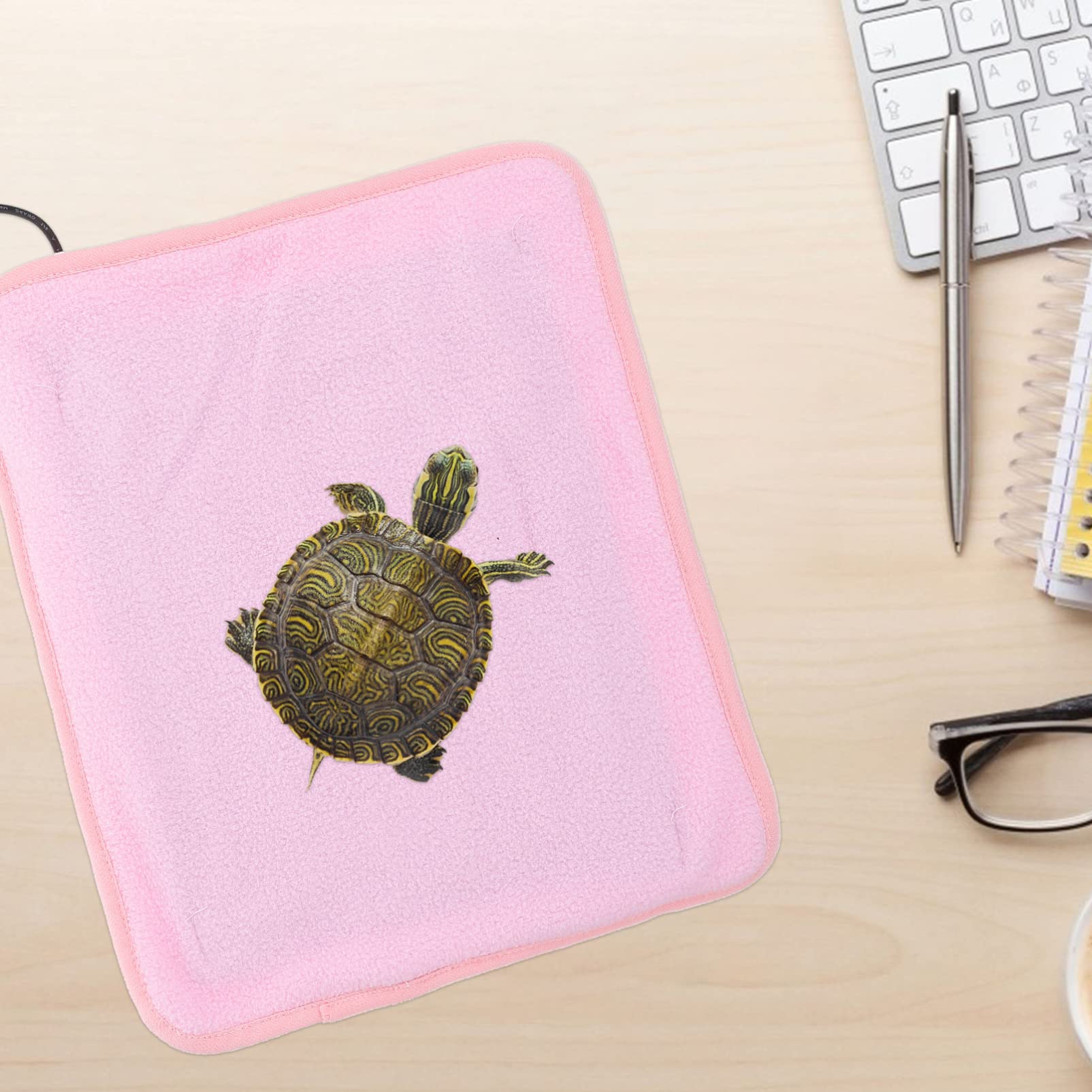 balacoo 1pc Pet Heating Pad Terrarium Small Glass Containers Reptile Heated Pet Mat Snake Tank Mat Rabbit Warm Cushion Multifunctional Pet Warm Pad Adjustable Pet Warm Cushion