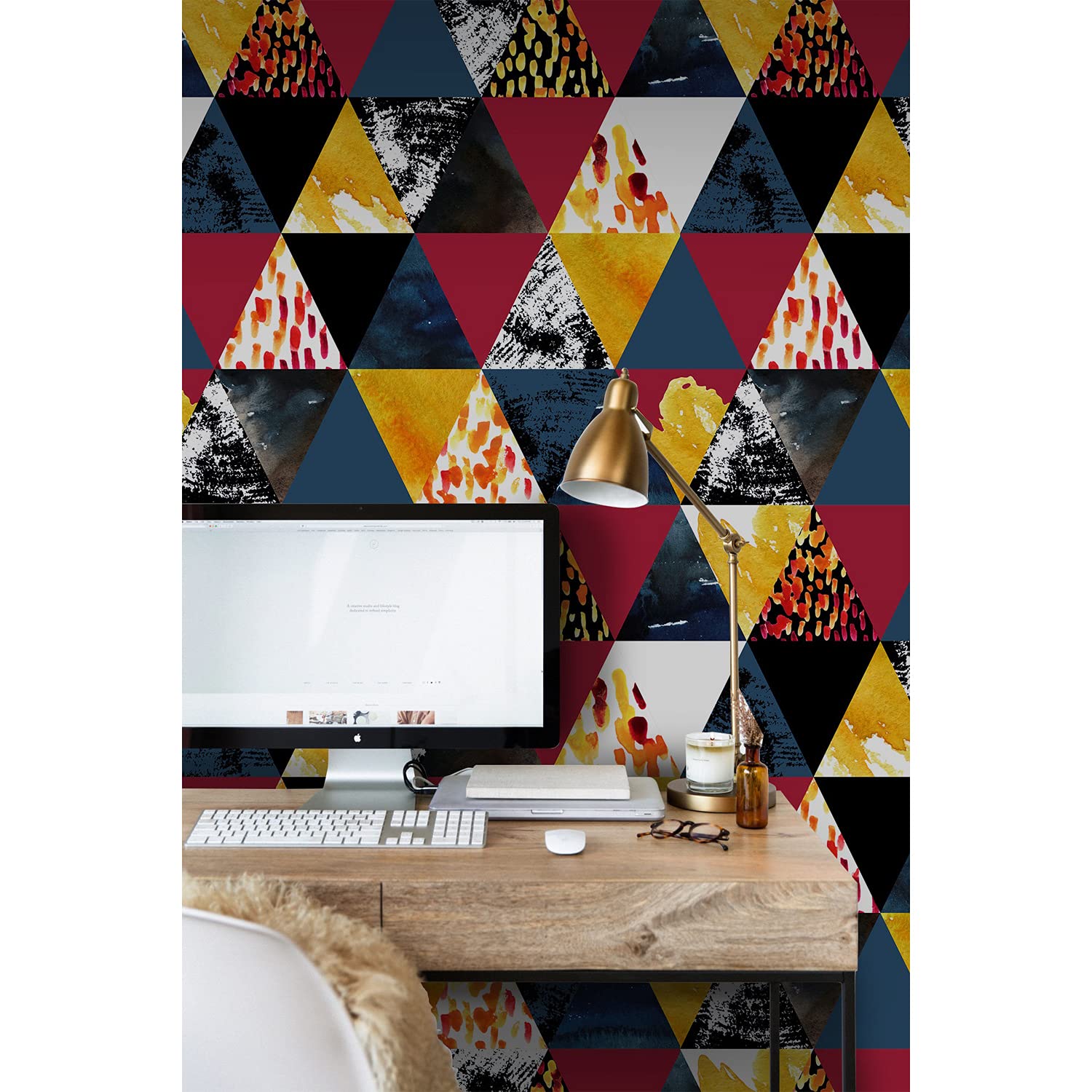 Papier peint meuble Magic-Stick Coloray adhésif grand format automne