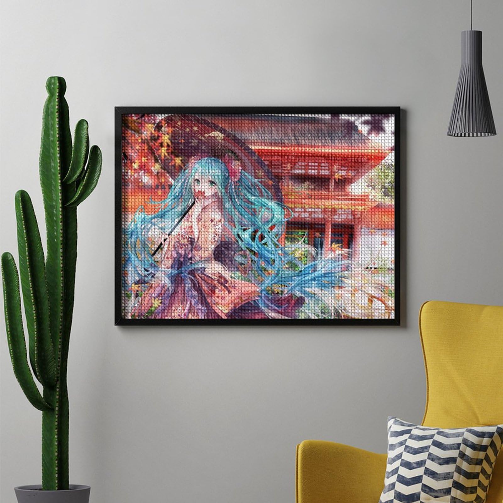 Amazon | 初音ミク ダイヤモンドアート セット モザイクアート 5d